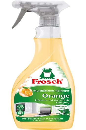 Frosch Portakal Özlü Çok Amaçlı Yüzey Temizleyici Sprey 500 Ml, Vegan
