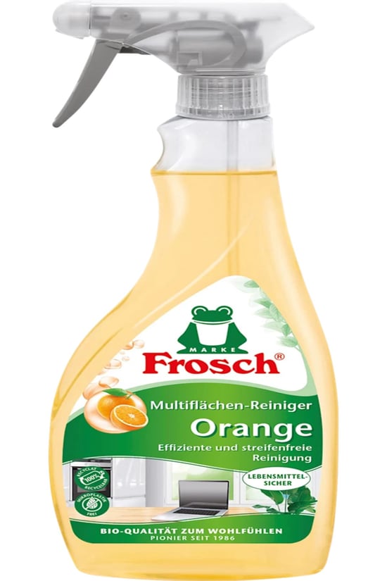 Frosch Portakal Özlü Çok Amaçlı Yüzey Temizleyici Sprey 500 Ml, Vegan
