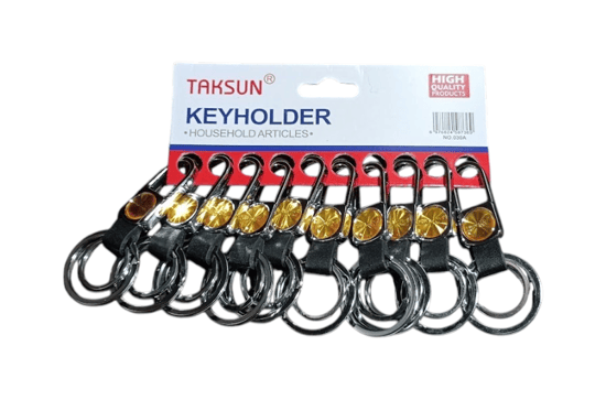 Taksun Derili Kancalı Anahtarlık