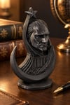 Ay Yıldızlı Atatürk Figürlü Dekoratif Mini Biblo Siyah