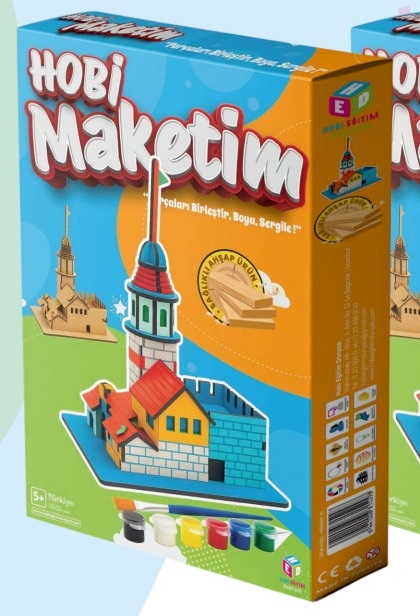 Hobi Eğitim Dünyası Hobi Maketim Kız Kulesi Kutu Oyunu