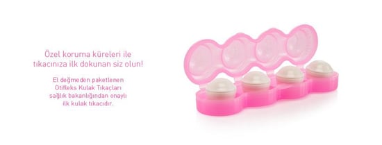 Otifleks Vazelinli Pamuk Kulak Tıkacı 2 Li