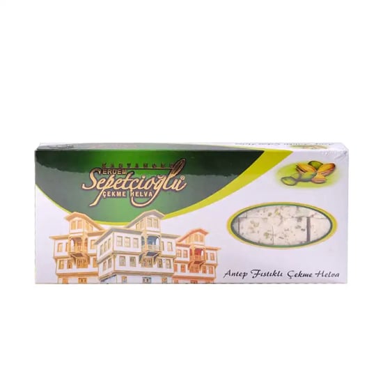 Kastamonu Meşhur Sepetçioğlu Antep Fıstıklı Çekme Helva 650g