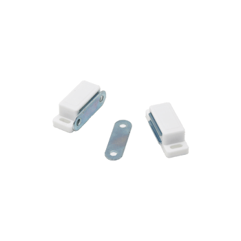 Canex-10.07.202.001 ( Beyaz ) ( 4.5cm ) ( Mıknatıslı ) Sineklik ( Çıt Çıt )