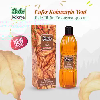Bale Tütün Kolonyası Kutulu Pet Şişe 400 ml.