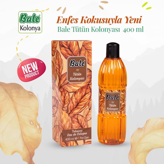 Bale Tütün Kolonyası Kutulu Pet Şişe 400 ml.