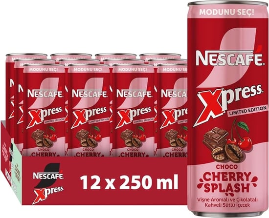 Nescafe Nescafé Xpress Choco Cherry Splash 12 X 250 Ml