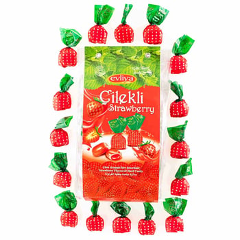 Evliya Çilekli Şeker 1000gr