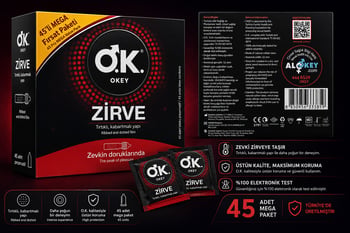 Okey Zirve 45'li Prezervatif Avantaj Paketi