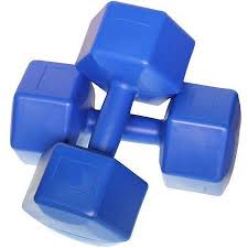 Mrt Spor ( 10kg ) Plastik Köşeli Dambıl ( 2pcs )