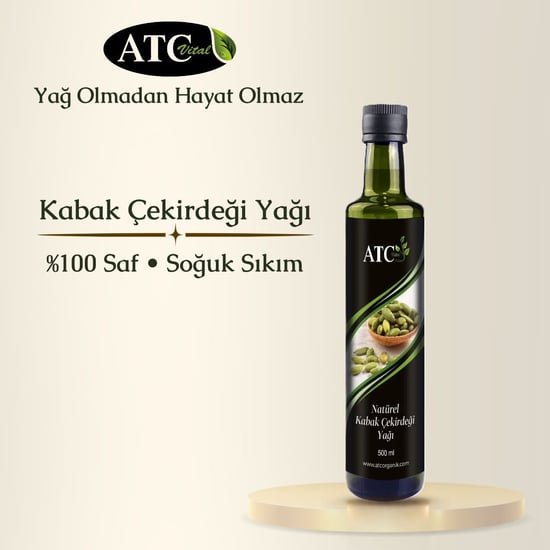 Atc Vital Kabak Çekirdeği Yağı 500 Ml