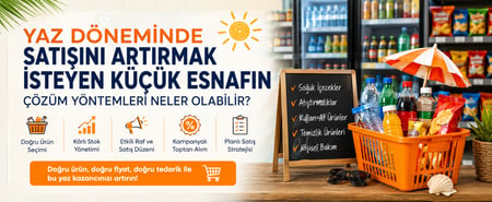 Yaz Döneminde Satışını Artırmak İsteyen Küçük Esnafın Çözüm Yöntemleri Neler Olabilir?