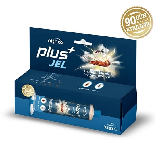 Oithox Plus Jel 35gr Hamam Böceği İlacı, Karınca Yemi, (90 Gün Kalıcı Etki)