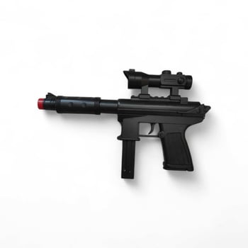 Boncuk Atar Uzi Tabanca Siyah