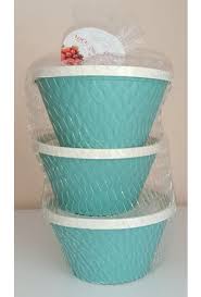 Voce 3'lü Büyük File Saklama 0,75 Ml-renkli Saklama Kabı