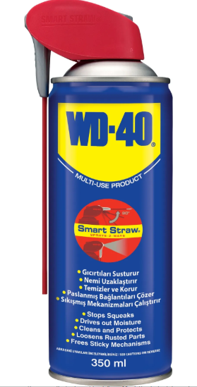 Wd-40 Smart Straw Akıllı Kaybolmayan Pipetli Pas Sökücü Yağlayıcı 350 ml