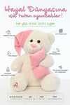 Pufu Toys Uyku Arkadaşım Yumuşak Yastık Peluş Ayıcık 65 Cm