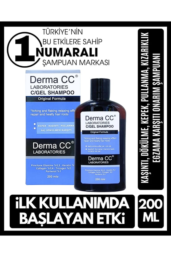 Derma Cc Laboratories Saç Kökü Onarım Şampuanı 200 Ml