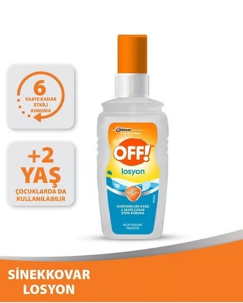 Off! Sinekkovar Losyon 100 ml Aqua Pump