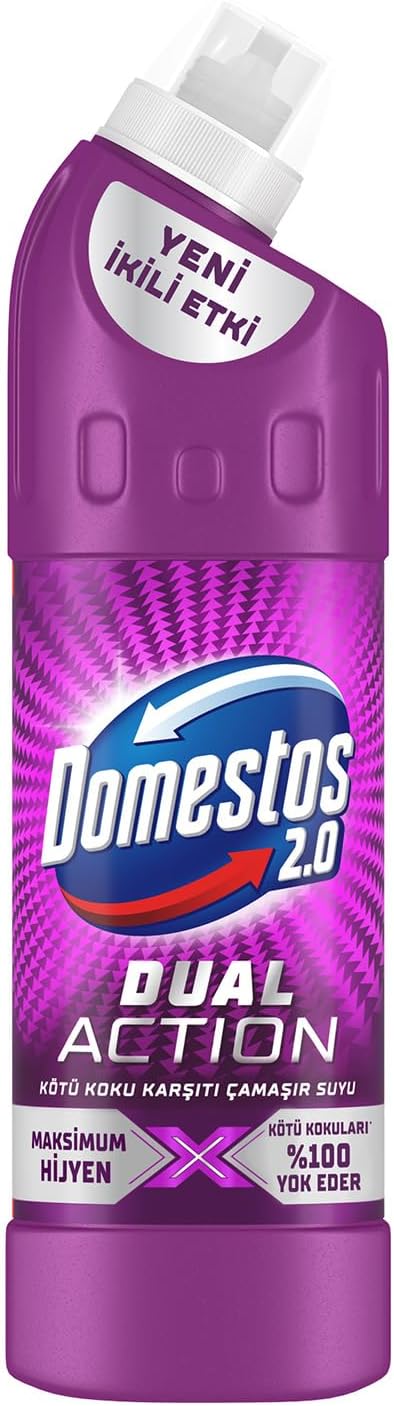 Domestos Dual Action Kötü Koku Karşıtı Çamaşır Suyu 750 Ml