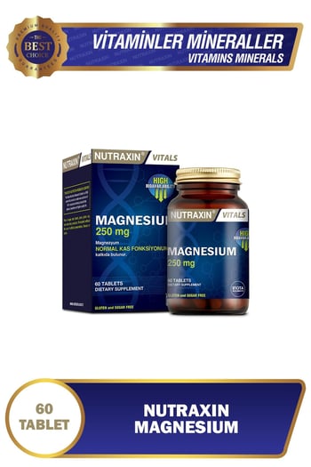Nutraxın Magnesıum 250 Mg Tablet 7999