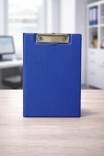 İmma Sekreter Blok Kapaklı Pvc A5 Mavi