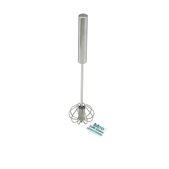 İ22-067 ( 30cm ) ( Otomatik=bastır-bırak ) ( Çelik Metal ) El Mikseri Çırpıcı