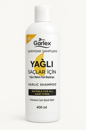 Garlex Sarımsak Şampuanı 250 Ml Yağlı Saçlar