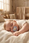 Wee Baby Duo Simetrik Uçlu Emzik 0-6 Ay No:1 (mavi - Sarı)