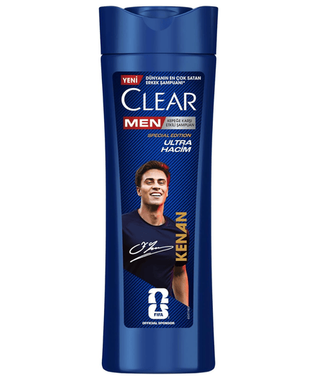 Clear Men Kepeğe Karşı Etkili Şampuan Ultra Hacim Kenan Yıldız 350 Ml