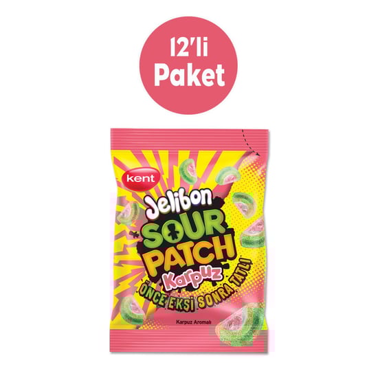 Sour Patch Karpuz Aromalı Şekerleme 80 Gr