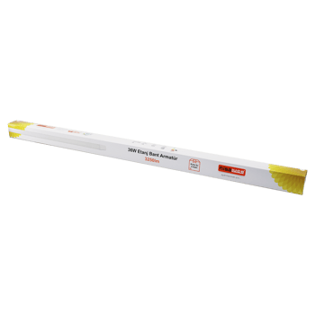 İnura Global Led Etanj Su ve Toz Geçirmez Bant Armatür Lamba Ampul Beyaz ve 6500k Bandı 2'li Eamp-082/1