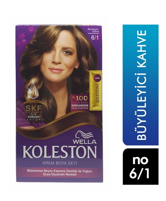 Koleston Büyüleyici Kahve Saç Boyası No:6.1