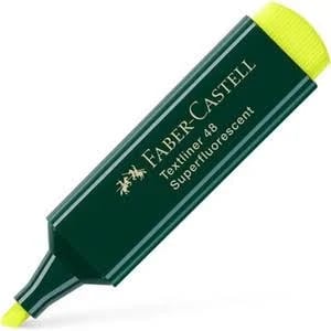 Faber Castel Textliner 48 Superfluorescent Sarı Fosforlu