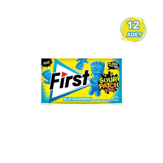 First Spk Ahududu Aromalı Sakız 27 Gr - 12 Adet