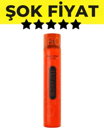 Morfose Turuncu Ultra Sert Saç Spreyi 400 ml