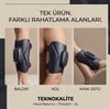 Teknokalite Şarjlı Baldır Masaj Aleti – Hava Basıncı, Titreşim ve Isı