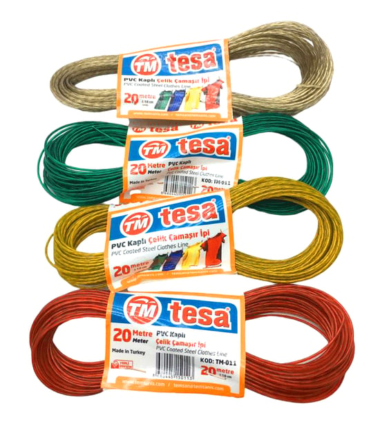 Tesa Temsan Tm-011 ( Çelik ) ( 20mt ) Çamaşır İpi