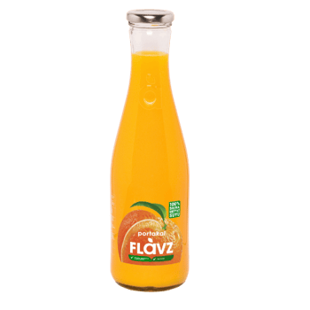 Flavz Sıkma Portakal Suyu 640 Ml