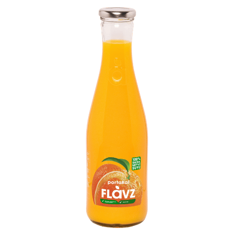 Flavz Sıkma Portakal Suyu 640 Ml