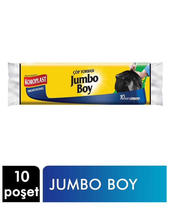 Koroplast Çöp Torbası Prof 10'lu Jumbo