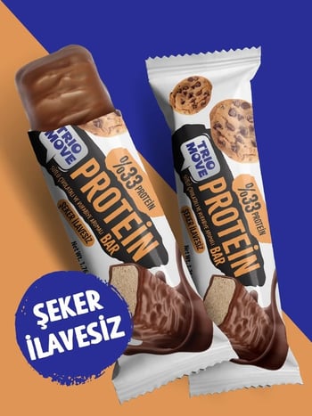 Trio Move %33 Protein Bar Kurabiyeli Ve Sütlü 50 Gr *9'lu