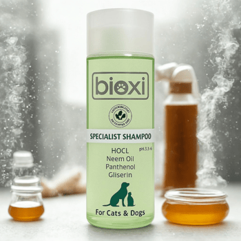 Bioxi® Parazit Arındırıcı Şampuan 200 Ml - Evcil Hayvanlar için Doğal Pire ve Kene Önleyici Şampuan