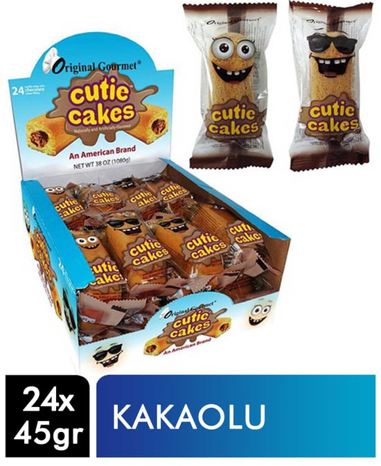Original Gourmet Cutie Kakaolu 45 Gr X 24'lü Koli