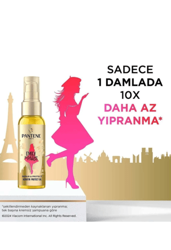 Pantene Emily İn Paris Keratin Koruyucu Yağ 100 Ml