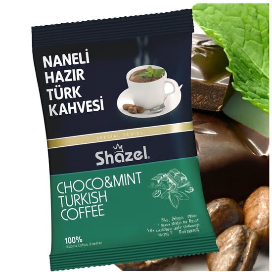 Shazel 100gr Türk Kahvesi Naneli