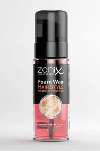 Zenix Saç Köpüğü Foam Wax Güçlü Bukle Keratin 150 Ml 1 Numara