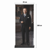 Atatürk Poster Baskılı Pro Roll Up Banner 85x200cm No:5