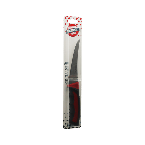 Erinox ( R-030k ) ( R032k ) ( No-1 ) ( Sıyırma ) Et Bıçak & Kurban ( Soft Çift Baskı Renkli Plastik Saplı )