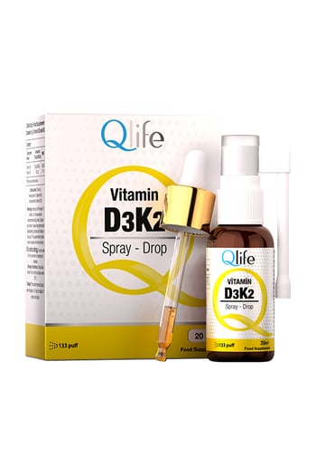 Vitamin D3 K2 — Sprey & Damla - 20 ml